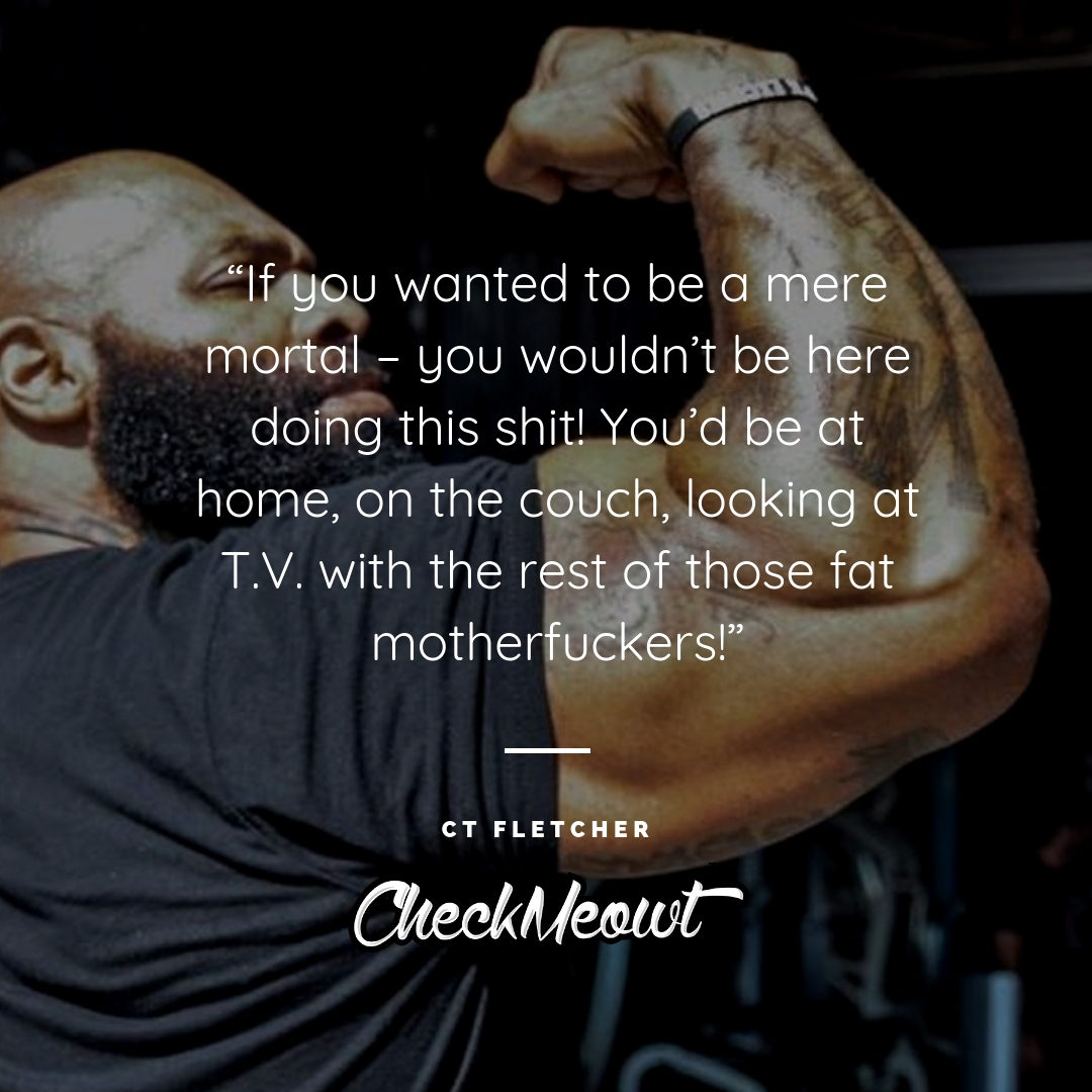 Ct fletcher workout motivation