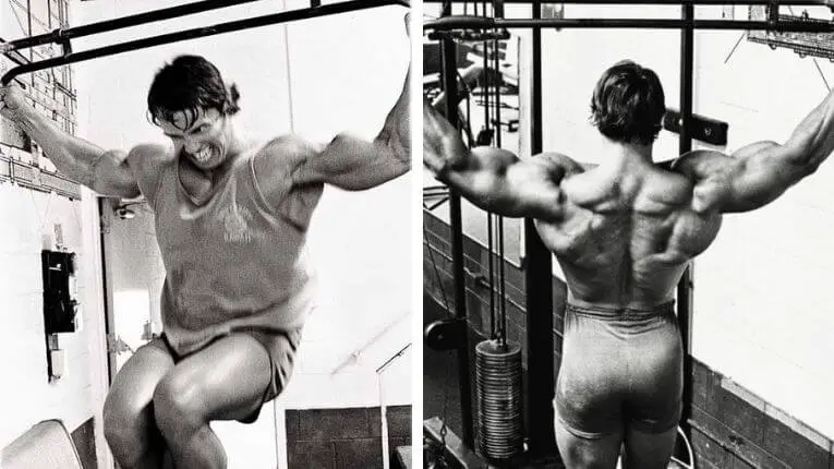 Arnold Schwarzenegger Blueprint to Cut Review - Wide-Grip Chin Ups