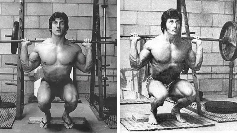 Frank Zane Workout Review - Barbell Squats