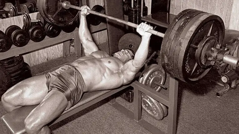 Franco Columbu Workout Review - Bench Press