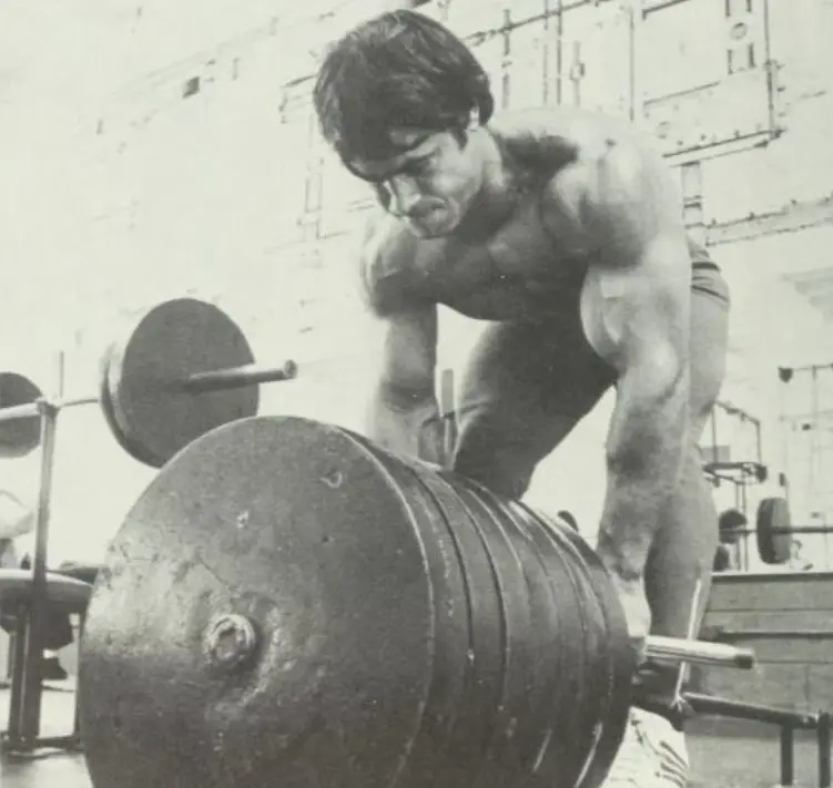 Franco Columbu Workout Review - Bent Over Rows