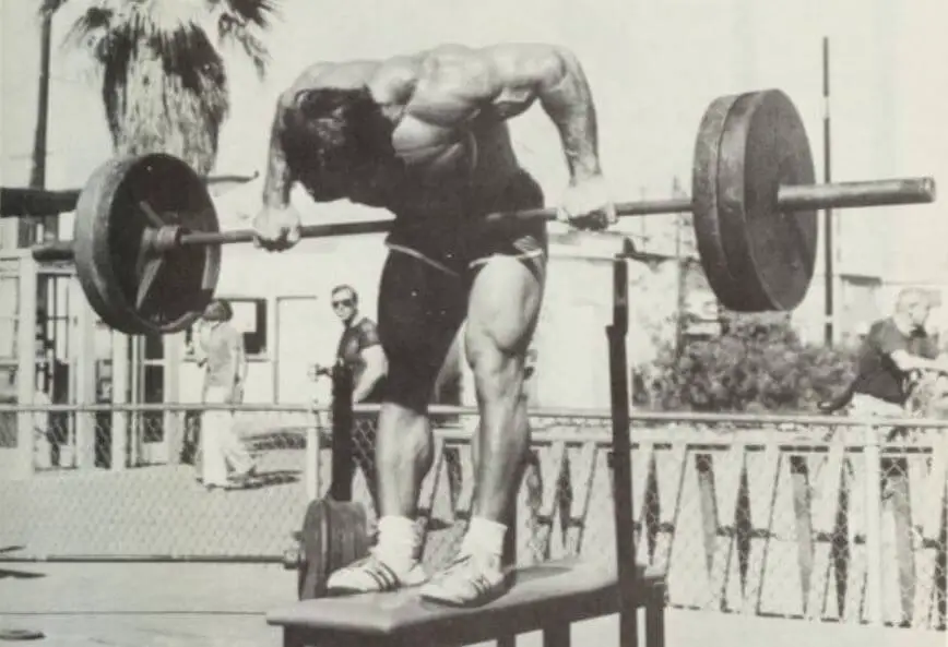 Franco Columbu Workout Review - End Barbell Rows